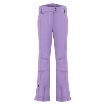 Womens stretch ski pants lavender purple Eva