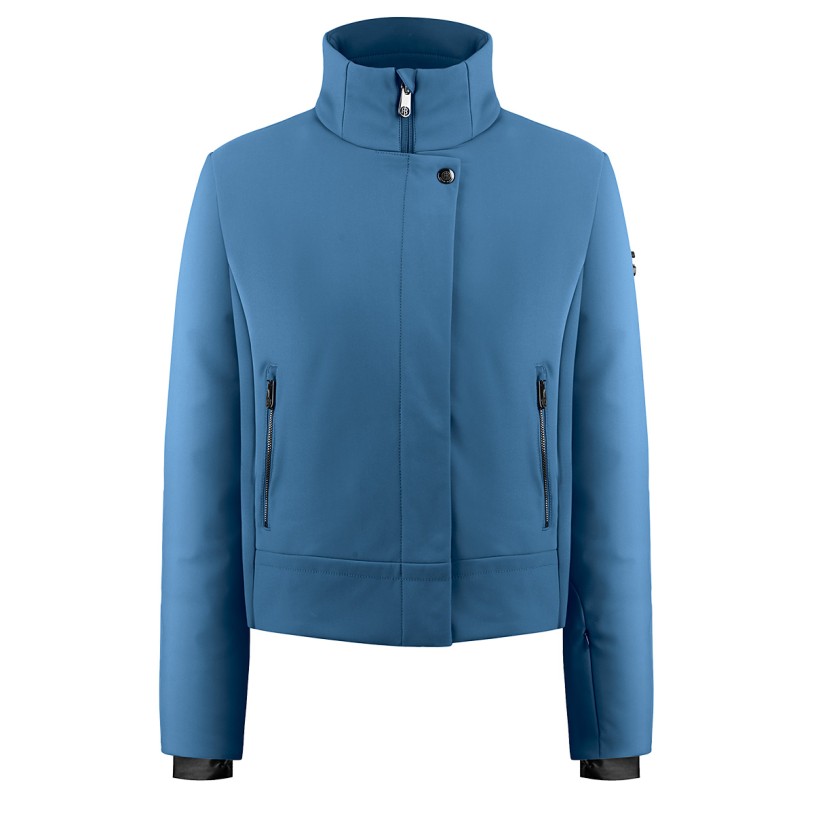 Womens softshell jacket twilight blue Gladys