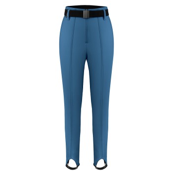 Womens softshell pants twilight blue Gysel