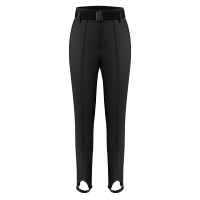 Womens softshell pants black Gysel