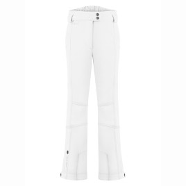 Womens stretch ski pants white