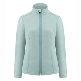Womens micro fleece aloe blue