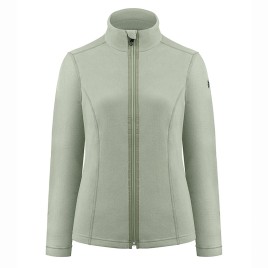 Womens micro fleece lichen green