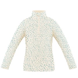 Girls base layer jaguar off blue