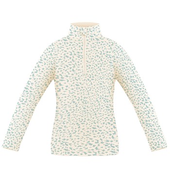 Girls base layer jaguar off blue