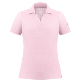 Girls polo shirt powder pink