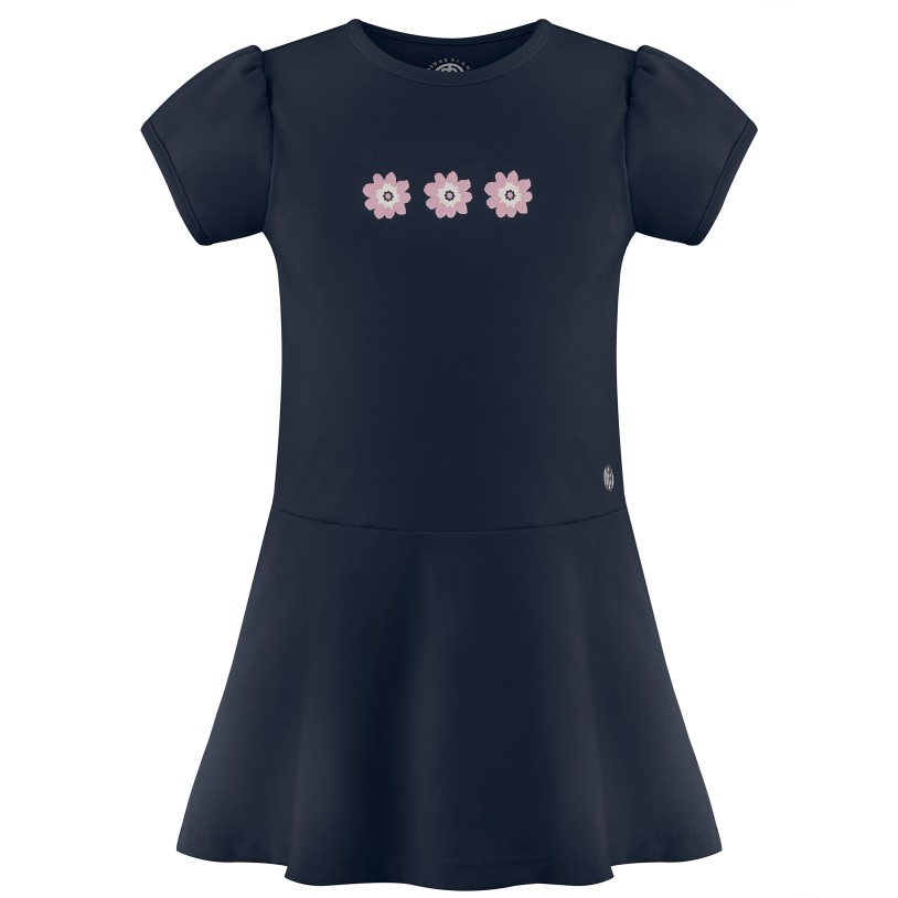 Girls dress oxford blue