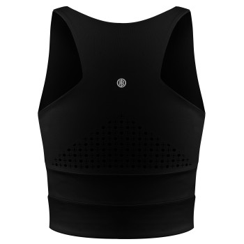 Womens crop top black