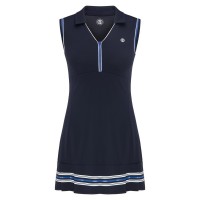 Womens tennis dress oxford blue/white