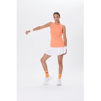 Womens tank indian orange