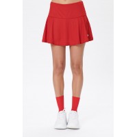 Womens skort cherry red (recycled)