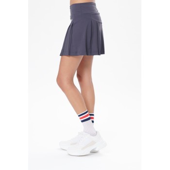 Womens skort carbone grey