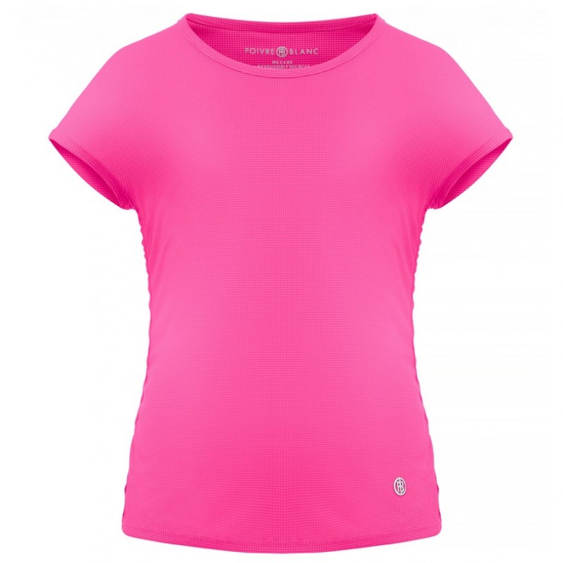 Girls eco light lady pink t-shirt (recycled)