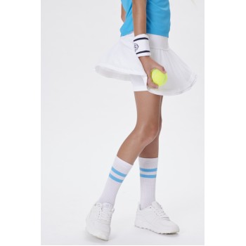 Girls eco light creamy blue t-shirt