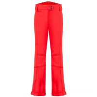 Womens stretch ski pants scarlet red