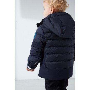 Boys synthetic down jacket gothic blue