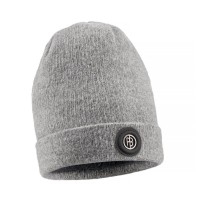 Boys knited hat grey melange
