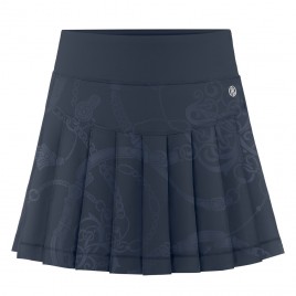 Girls skort embo oxford blue