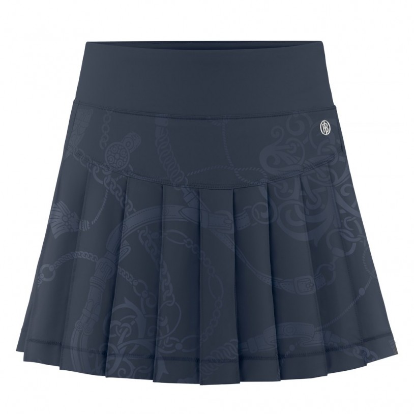 Girls skort embo oxford blue