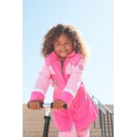 Girls raincoat multico lady pink