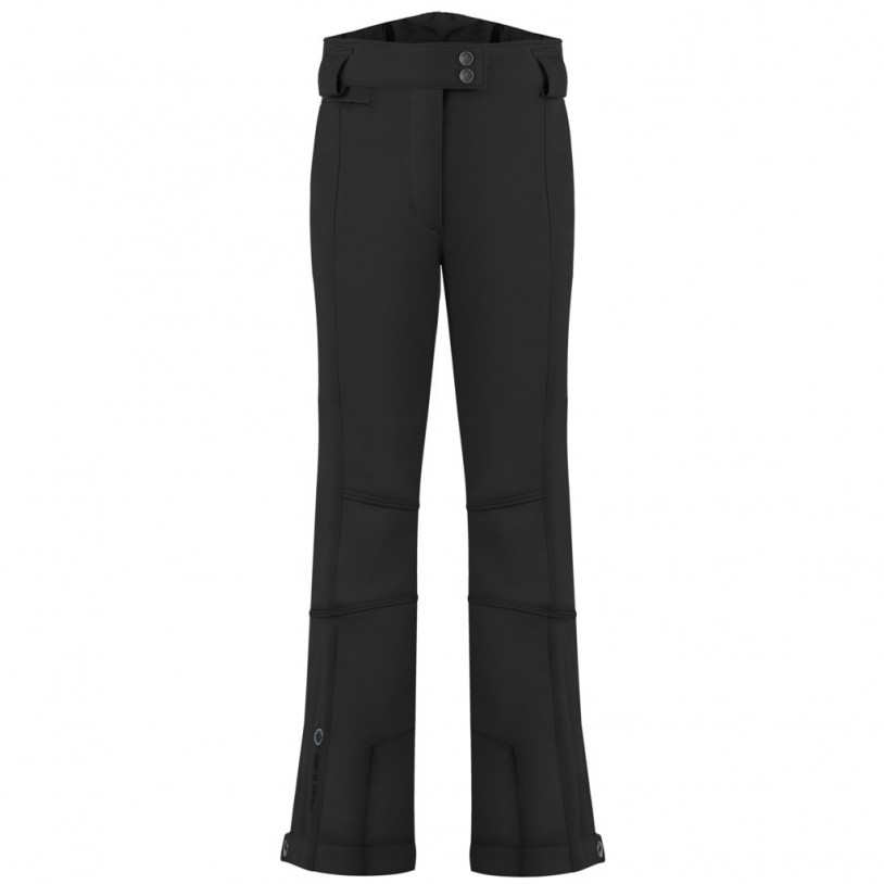 Womens stretch ski pants black