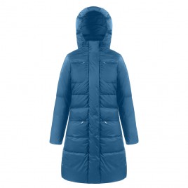 Girls down coat twilight blue