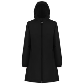 Womens rain coat black