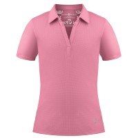 Girls eco active polo shirt sweet pink
