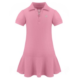 Girls polo dress sweet pink