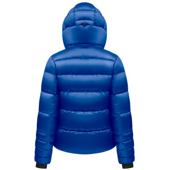 Womens synthetic down jacket infinity blue