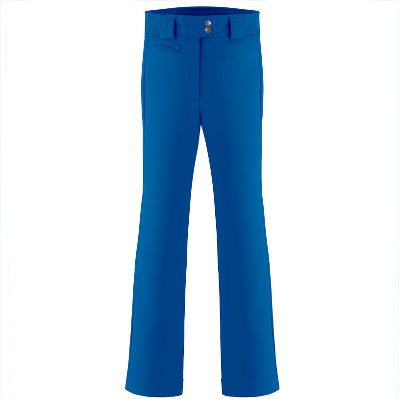 Womens softshell pants infinity blue