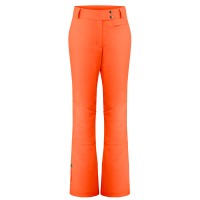 Womens stretch pants mandarin orange