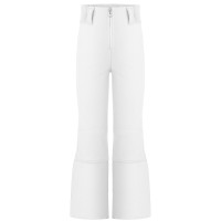 Girls softshell pants white