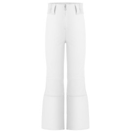 Girls softshell pants white