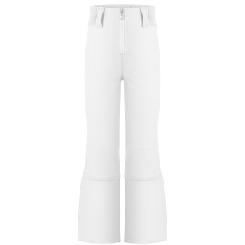 Girls softshell pants white