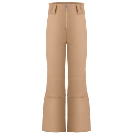 Girls softshell pants almond brown