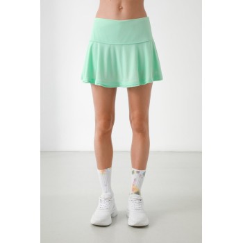 Womens eco active skort mint green