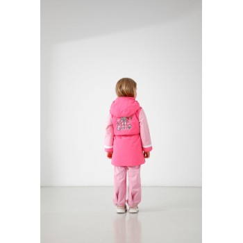 Girls raincoat multico lady pink