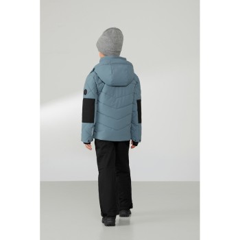 Boys ski jacket thunder grey